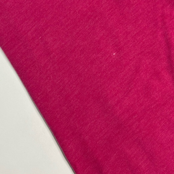 PINK Victorias Secret Sweat Pants Raw Hem Pink L - Picture 6 of 7